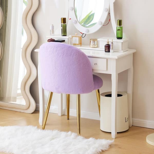 Plush Makeup Vanity Chairs - Different Gyal Edition