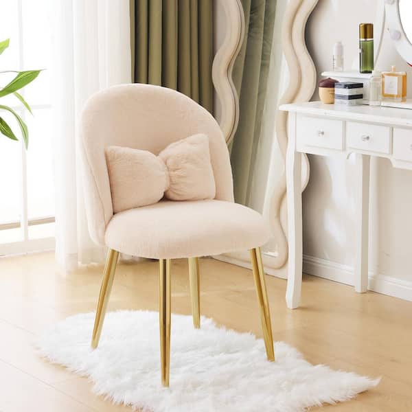 Plush Makeup Vanity Chairs - Different Gyal Edition