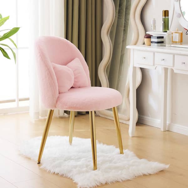 Plush Makeup Vanity Chairs - Different Gyal Edition