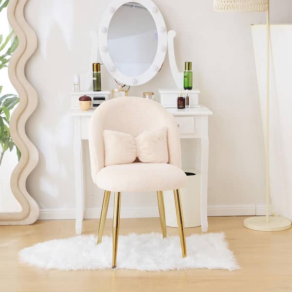 Plush Makeup Vanity Chairs - Different Gyal Edition